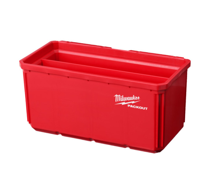 Контейнер для хранения мелких деталей 10x20см PACKOUT MILWAUKEE (46x203x102мм) (2шт)