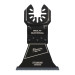Полотно для мультитулу Bi-Metal Ti OPEN-LOK™ MILWAUKEE, 64х40мм, (мультиматеріал)