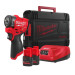 Гайковерт аккумуляторный бесщеточный MILWAUKEE 1/4'' (136 Нм) M12 FSCIWF14-252X, с кольцом