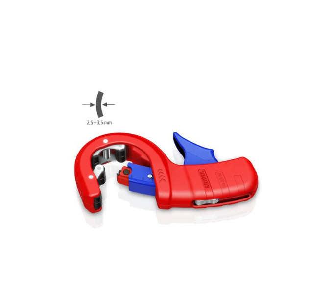 Труборез для пластиковых труб до 50мм (PVC, PP, PE) KNIPEX DPT50