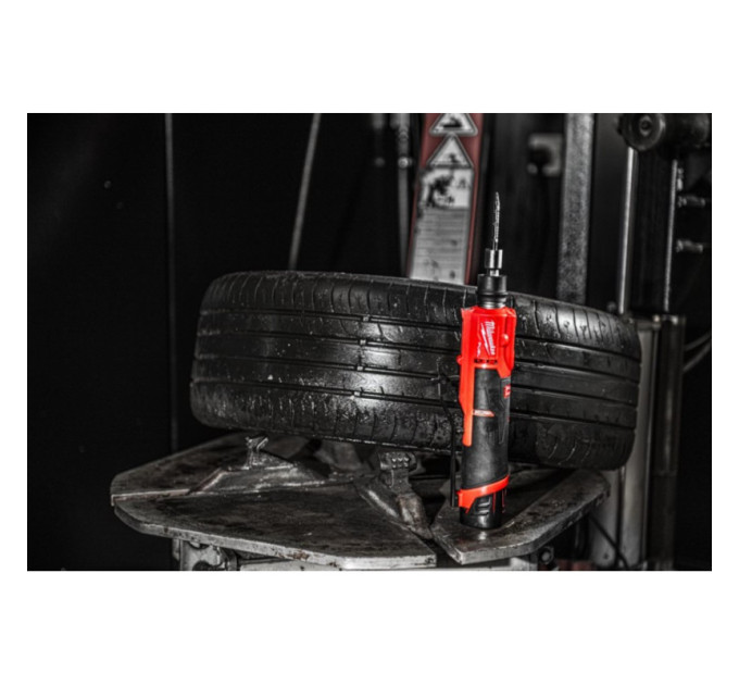 Машина прямошліфувальна акумуляторна безщіткова для обробки шин MILWAUKEE M12 FTB-0 (каркас)