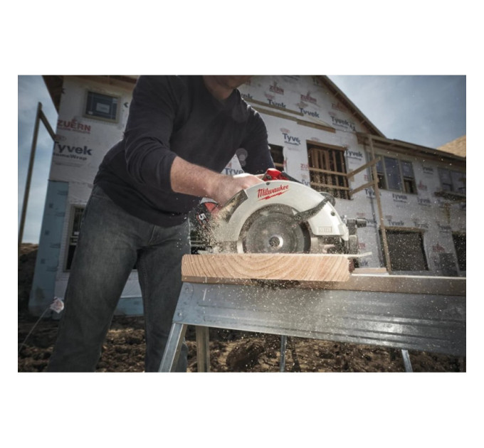 Пила дисковая аккумуляторная бесщеточная MILWAUKEE M18 BLCS66-0X Ø190мм (кейс+HDкейс)