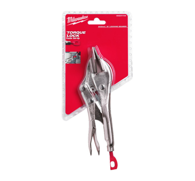 Зажим-струбцина Torque Lock MILWAUKEE, 1-42мм, (плоские губки), 200мм