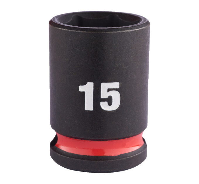 Головка ударная ShW 3/8'' STD MILWAUKEE, 15мм
