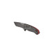 Нож складной HARDLINE Serrated MILWAUKEE с серейторным лезвием 75мм