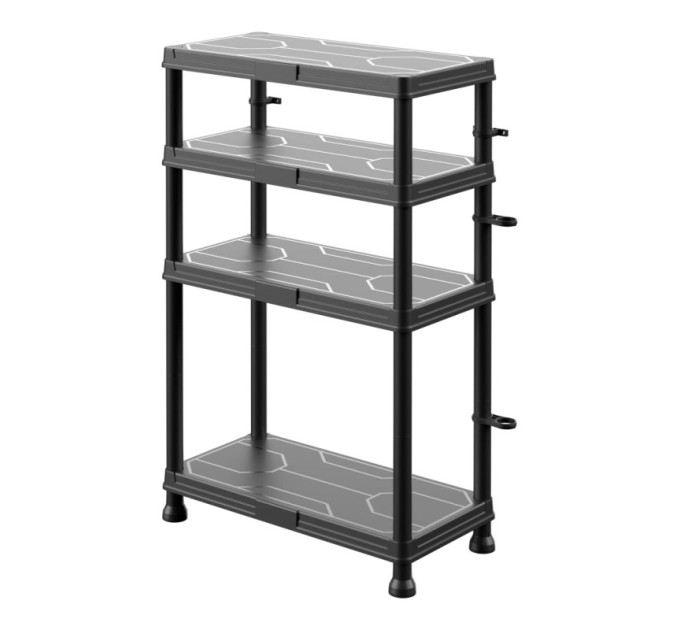 Система стеллажей QBRICK SYSTEM REGULAR Mix 60/30см, 4 полки, 100кг (5901238263272)