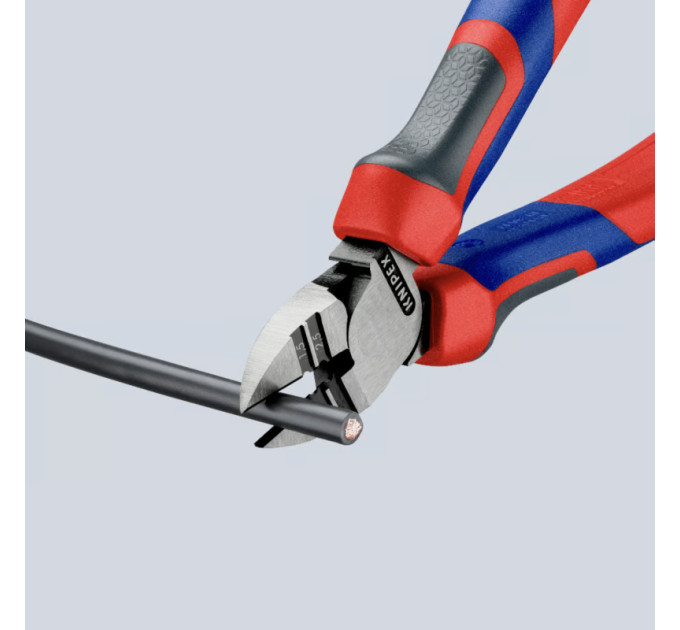 Бокорезы для удаления изоляции Ø2,5 мм 1,5/2,5мм² 160мм KNIPEX 14 22 160. фосфатированные