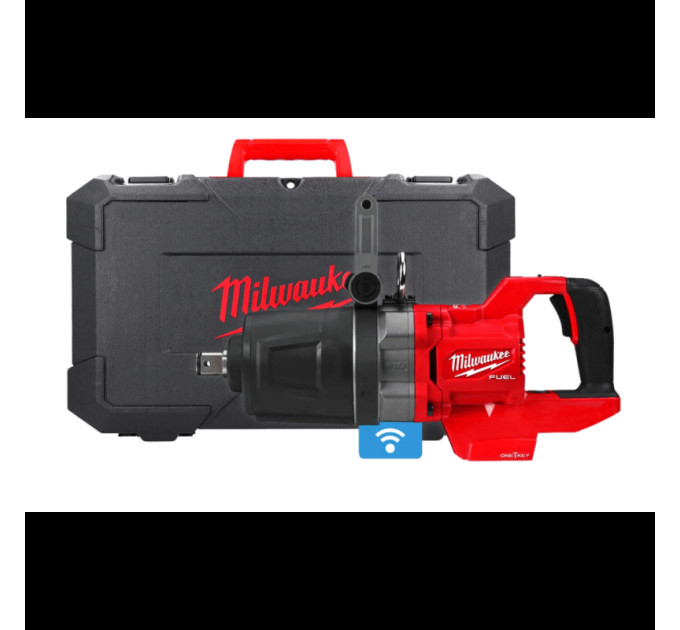 Гайковерт аккумуляторный бесщеточный MILWAUKEE 1'' (2711Нм) M18 ONEFHIWF1DS-0C, с кольцом (каркас)