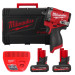 Гайковерт аккумуляторный бесщеточный MILWAUKEE 3/8'' (745 Нм) M12 FCIWF38G3-502X, с кольцом
