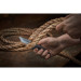 Нож складной HARDLINE Serrated MILWAUKEE с серейторным лезвием 75мм