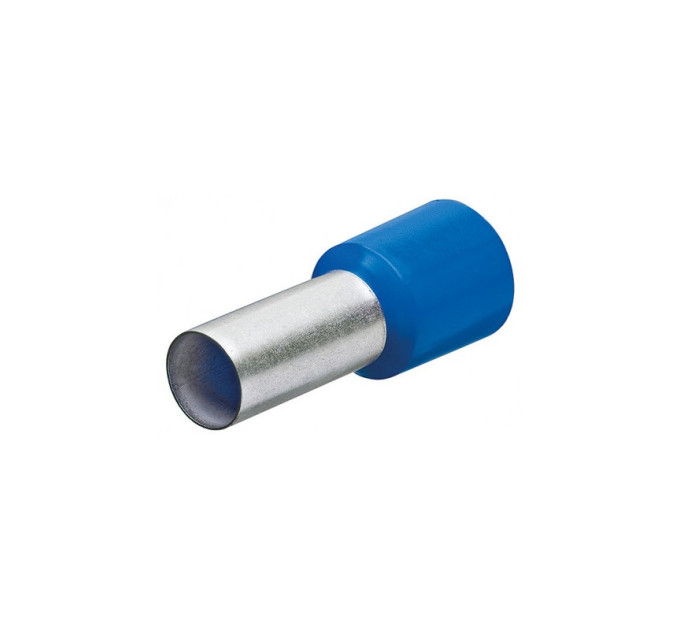 Гильзы контактные с пластмассовым изолятором, 24мм KNIPEX 97 99 338 (16мм²) (100шт), синие