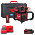 Рівень лазерний ротаційний акумуляторний MILWAUKEE M18 RLOH600-201C 600м