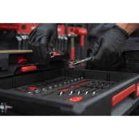 Нитриловые одноразовые перчатки размер 9/L (50 шт) MILWAUKEE 4932493235