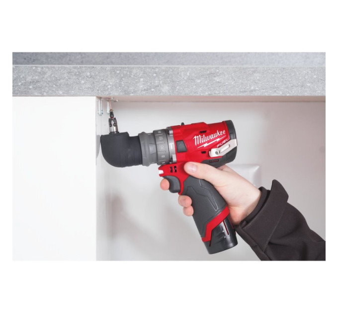 Дриль-шуруповерт акумуляторна безщіткова ударна MILWAUKEE M12 FPDX-202X (37Нм) (ЗУ+2акХ2Ач+кейс)