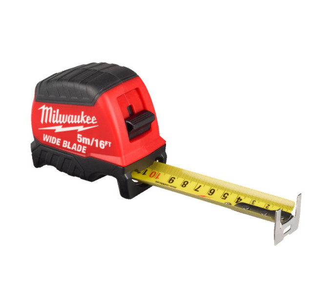 Рулетка WIDE BLADE MILWAUKEE (Gen2), 5м/16фт (35мм)