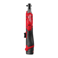 Трещётка аккумуляторная бесщёточная компактная 1/4'' MILWAUKEE, M12 FIR14G2-252B, 61Нм (ЗУ, 2х2.5Ач)