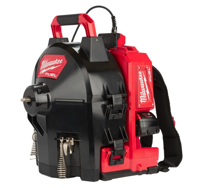 Машина прочистная аккумуляторная ранцевая MILWAUKEE M18 FFSDC13-0 трос 13мм (каркас)