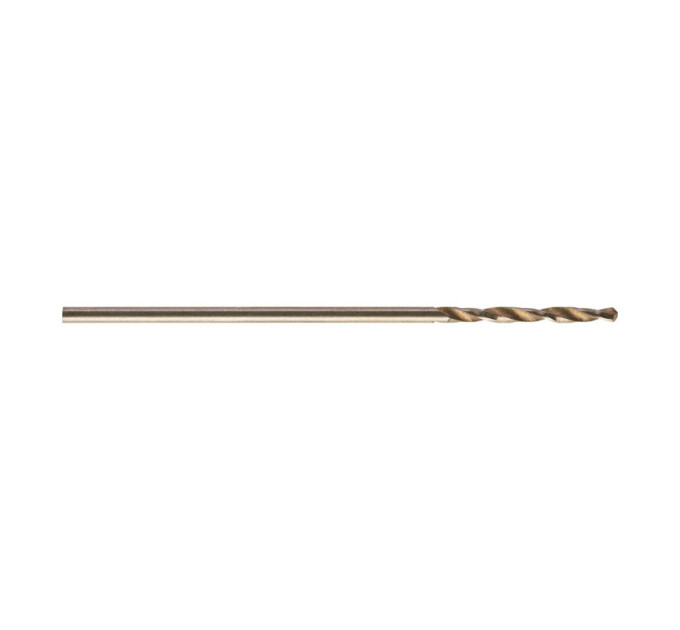 Свердло по металу THUNDERWEB HSS-G MILWAUKEE, DIN338, Ø1,0x34х12мм, (2шт)