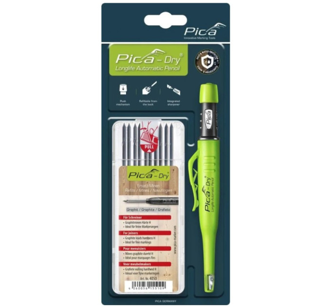 Набор маркировочный PICA Dry 30405 (Карандаш PICA 3030 + Стержни запасные PICA 4050 Bundle Joiner)