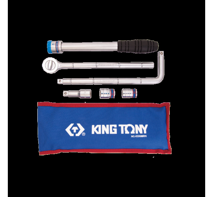 Ключи с храповым механизмом King Tony 4306MRN 17,19 мм