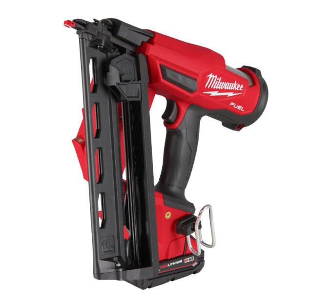 Пистолет гвоздезабивной аккумуляторный бесщёточный MILWAUKEE M18 FN16GA-202X (32-64мм)(ЗУ+2Х2Ач)