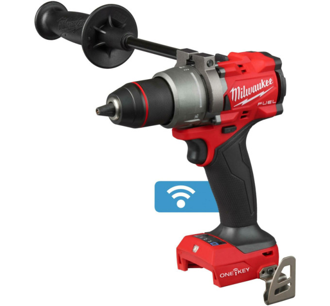 Дрель-шуруповёрт аккумуляторная бесщёточная ударная MILWAUKEE, M18 ONEPD3-0X, 158Нм (каркас, HDкейс)