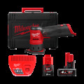 Шліфмашина вібраційна акумуляторна безщіткова MILWAUKEE M12 FDSS-422X (ЗУ+2акк.+HDкейс)