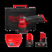 Шліфмашина вібраційна акумуляторна безщіткова MILWAUKEE M12 FDSS-422X (ЗУ+2акк.+HDкейс)