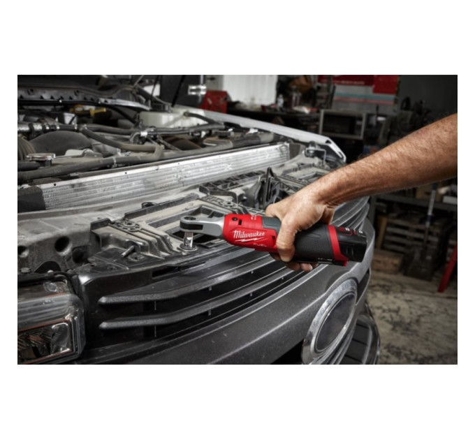 Трещітка акумуляторна безщіткова MILWAUKEE 1/4" (47 Нм) M12 FHIR14-0 (каркас)