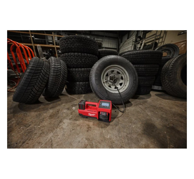Насос воздушный аккумуляторный бесщеточный MILWAUKEE M18 BI-0 (каркас)