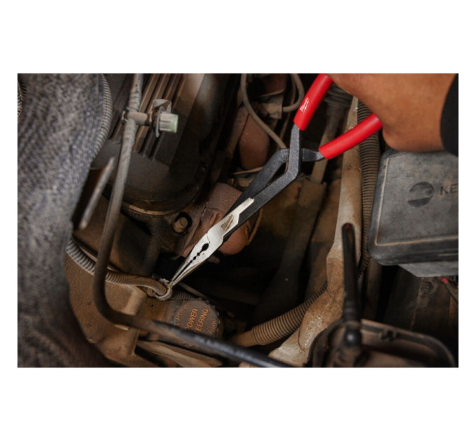 Длинногубцы 45° LONG REACH PLIER MILWAUKEE, 326мм