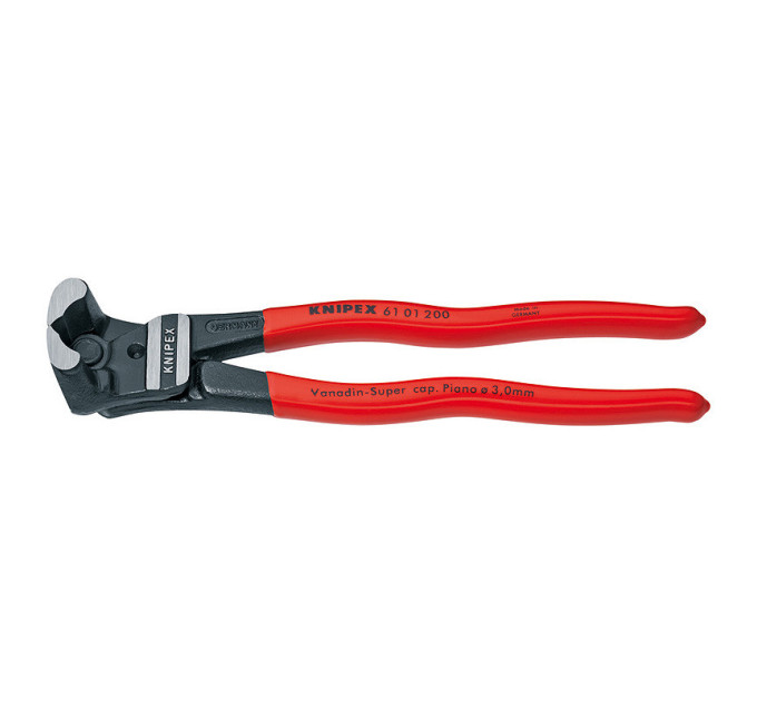 Болторез торцовый с высокой передачей усилия, Ø6,0мм KNIPEX 61 01 200 SB, фосфатированный
