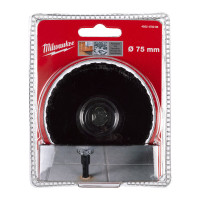 Коронка алмазная Diamond Max MILWAUKEE, Ø75мм M14 (сухое сверление)