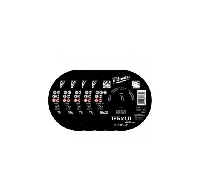 Диск отрезной по металлу MILWAUKEE Trade, SCS 41/230х1.9 PRO+, Ø230мм