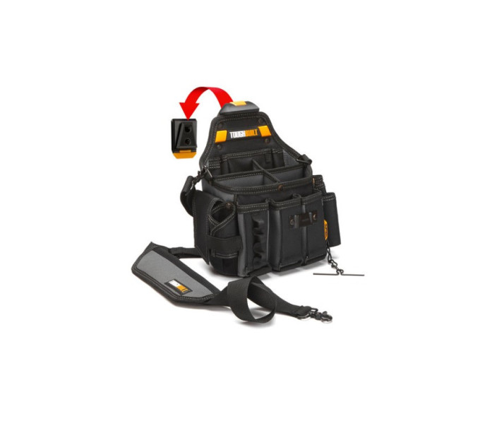 Поясная сумка электрика ClipTech TOUGHBUILT TB-CT-104