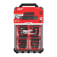 Набір ударних головок ShW 3/8" STD PACKOUT™ MILWAUKEE, подовжених, (19шт)
