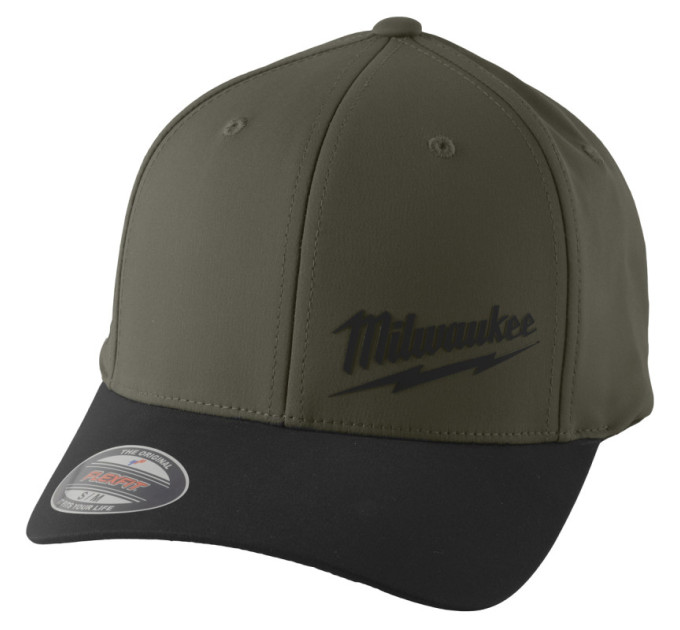 Бейсболка MILWAUKEE, PERFORMANCE BCP GN LXL, дышащая, зеленая, размер L/XL