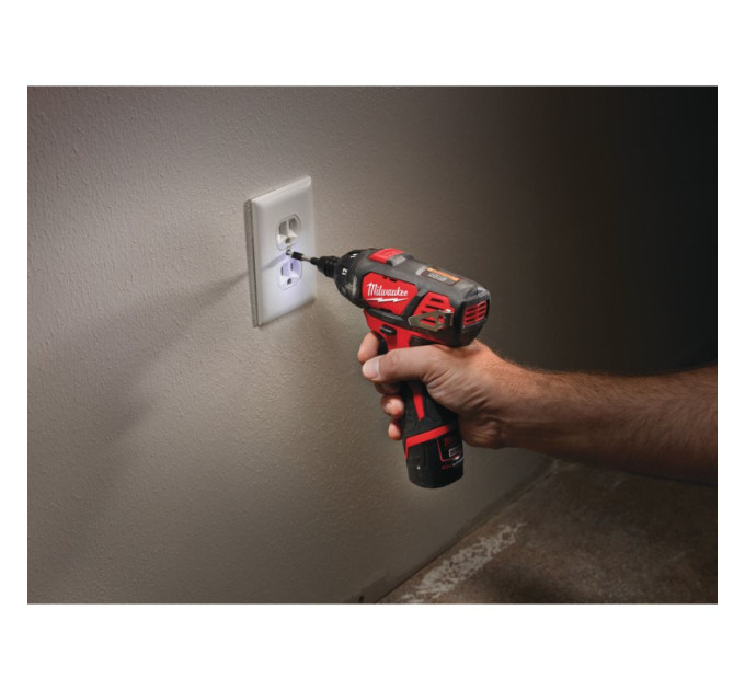 Шуруповерт аккумуляторный MILWAUKEE M12 BSD-0 (20Нм) (каркас)