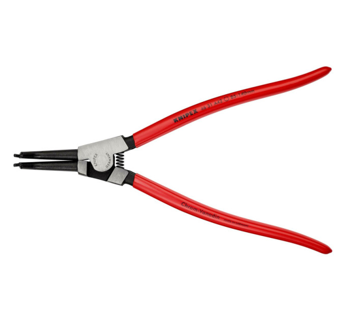 Щипцы для наружных стопорных колец загнутые 45°, Ø85-140мм KNIPEX 46 31 A42, Ø3,2мм