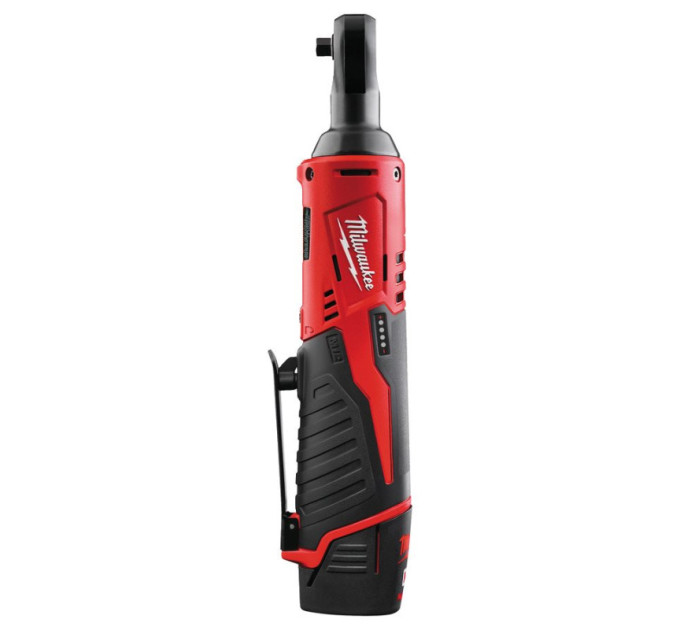 Трещётка аккумуляторная бесщёточная MILWAUKEE 3/8" (47 Нм) M12 IR-201B (ЗУ+1акк.Х2Ач+сумка)