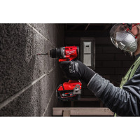 Дриль-шуруповерт акумуляторна безщіткова ударна MILWAUKEE M18 BLPDRC-0X (60Нм) (каркас, HDкейс)