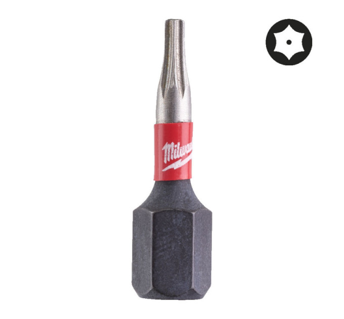 Біта SHOCKWAVE MILWAUKEE, TX BO7, 25мм, (2шт)