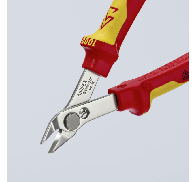 Кусачки (бокорезы) прецизионные Electronic Super Knips® 125мм VDE KNIPEX 78 06 125 SB, полированные