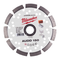 Диск алмазный Speedcross MILWAUKEE AUDD 150, Ø150мм (бетон, кирпич, асфальт)
