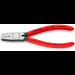 Инструмент для обжима контактных гильз 0,25-2,5мм², 145мм KNIPEX 97 61 145 F, фосфатированный