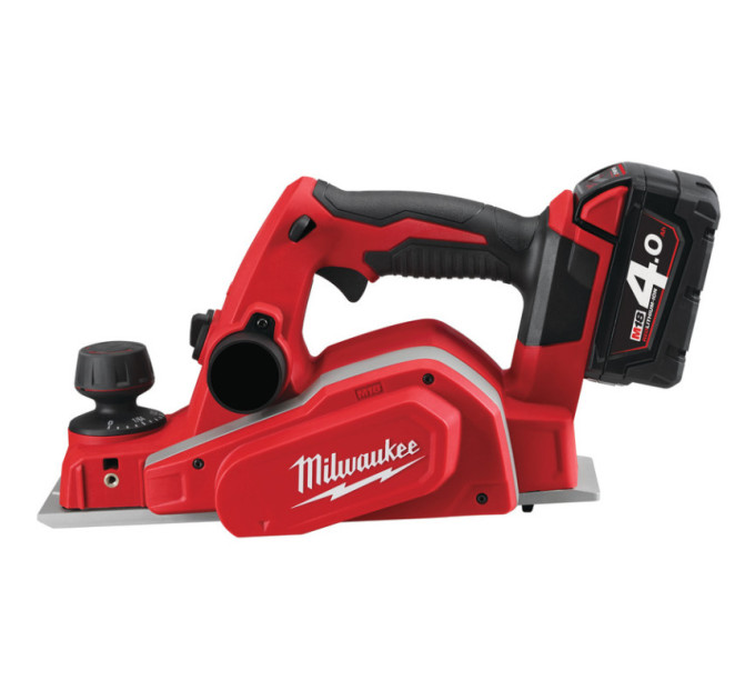 Рубанок аккумуляторный бесщёточный MILWAUKEE M18 BP-402C (ЗУ+2акк.Х4Ач+кейс)
