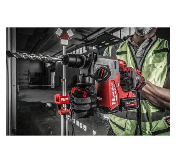 Перфоратор акумуляторний безщітковий SDS-PLUS MILWAUKEE M18 FHX-0X (2,5Дж) (каркас+HDкейс)