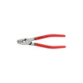 Инструмент для обжима контактных гильз 0,5-6,0мм², 180мм KNIPEX 97 81 180, фосфатированный