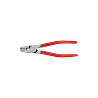 Инструмент для обжима контактных гильз 0,5-6,0мм², 180мм KNIPEX 97 81 180, фосфатированный