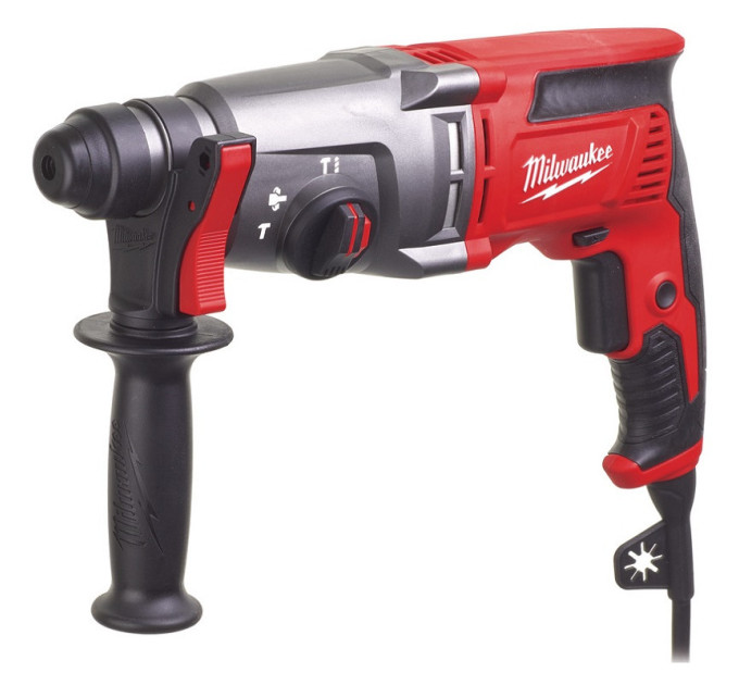 Перфоратор 3-режимный SDS PLUS MILWAUKEE PH 26 T (2,4 Дж)